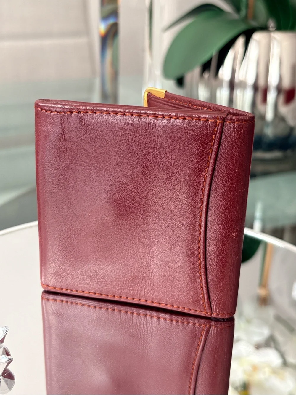 Vintage Cartier Square Coin Wallet